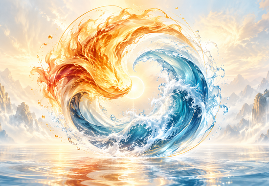 火と水